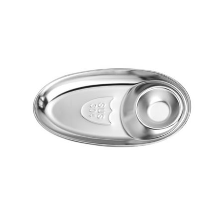 

Stainless Steel Sauce Dishes for Kitchen Restaurant Sushi Dipping Bowl Mini for Kitchen Restaurant Sauce Dishes Stainless Steel Sushi Dipping Bowl Mini Silver 1pcs Small Egg Shaped Seasoning Dish