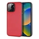 thumbnail image 1 of Funda compatible con iPhone 14 Pro, carcasa trasera ultrafina, cubierta protectora anticaída, textura tejida, 1 of 5