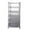 A, variant on 6 Tier Storage Rack 29.53x10.63x7.09in Plastic Material Easy Assembly Living Room Bedroom Bathroom Kitchen Organizer(White)