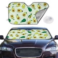 thumbnail image 2 of Kdxio Cartoon Fruit Print Windshield Sun Shade,UV Rays and Sun Heat Protection,Sunshade for Car Windshield,Car Shade Front Windshield - Medium, 2 of 6