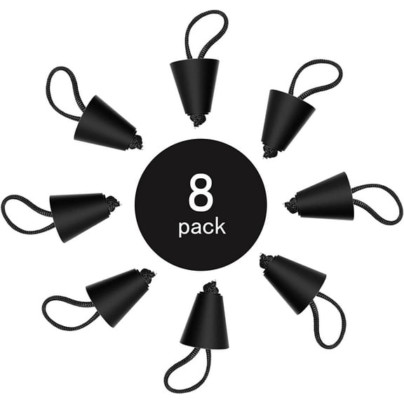 Kayak Plugs 8Pieces Scupper Plugs Kayak Drain Plugs with Lanyard Kayak Plugs for Sit on Top