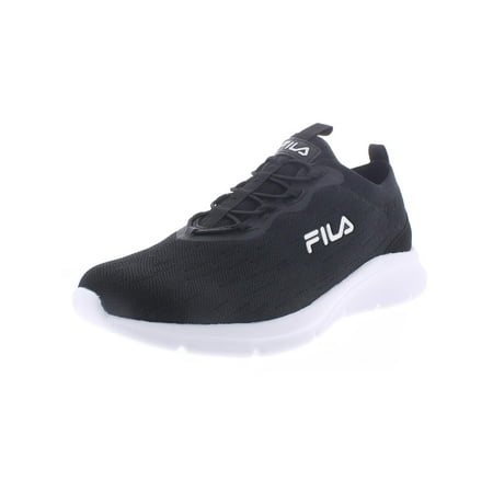 Fila Womens Memory Skyway Performance Running Shoes Black 9.5 Medium (B,M)