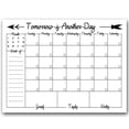 thumbnail image 3 of Ready2HangArt 'Arrowhead' Dry Erase Monthly Calendar on ArtPlexi 12 In. H X 16 In. W, 3 of 5