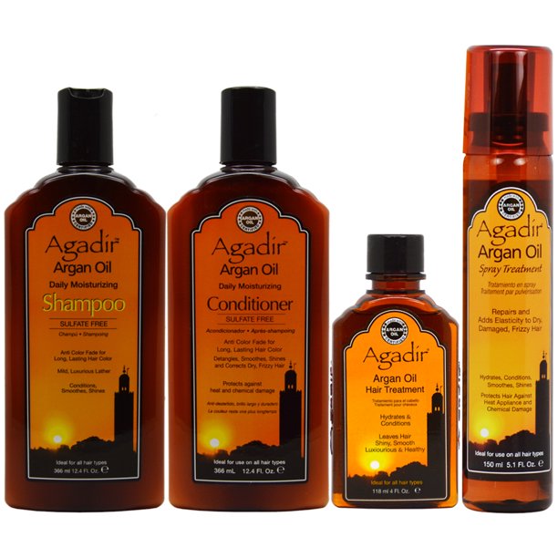 Agadir Argan Oil Daily Moisturizing Shampoo 12oz + Conditioner 12oz