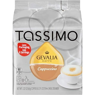 Tassimo Costa Cappuccino Coffee Pods 5 Packs 40 Large Cup Size T Disc Pods  215ml