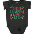 thumbnail image 3 of Inktastic Mimi and Pappy Love Me Grandchild Girls Baby Bodysuit, 3 of 5