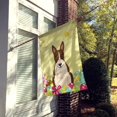 thumbnail image 2 of Carolines Treasures BB6136CHF Easter Eggs Bull Terrier Dark Brindle Flag Canvas House Size, 2 of 4