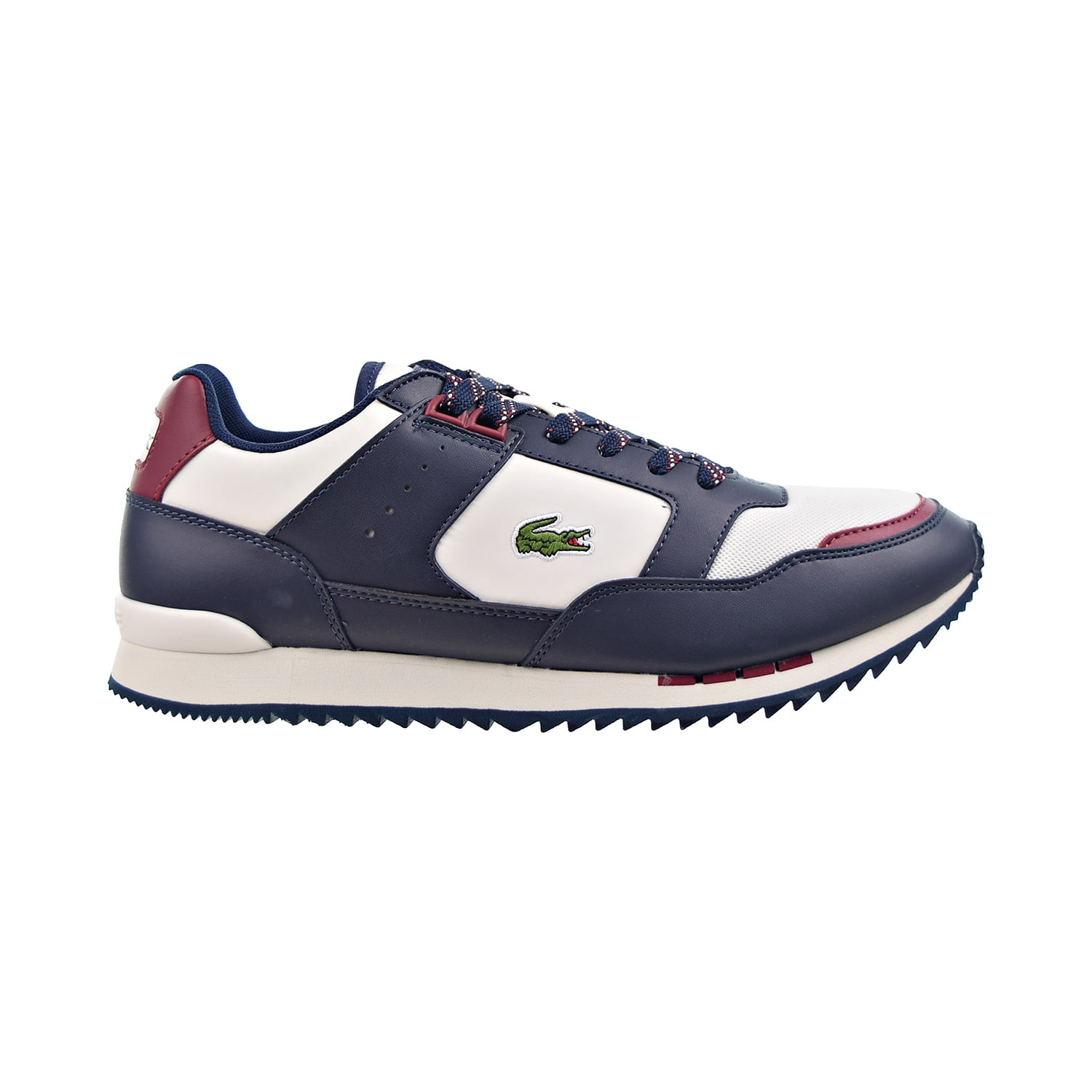 Lacoste Partner Piste 0121 3 SMA Men's Shoes Off White-Navy 7-42sma0066-wn1 - Walmart.com