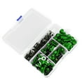 thumbnail image 2 of Kit de 177 tornillos de carenado para motocicleta, de colores, M5 y M6, para parabrisas de motocicleta, de repuesto para SUZUKI GSXR600 y GSXR750, color verde., 2 of 14