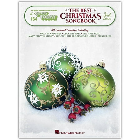 Hal Leonard The Best Christmas Songbook - 3rd Edition E-Z Play Today Volume (Best Christmas Sales Today)