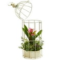 thumbnail image 3 of Nearly Natural 19 In. Bromeliad & Succulent Artificial Arrangement in Bird Cage, 3 of 3