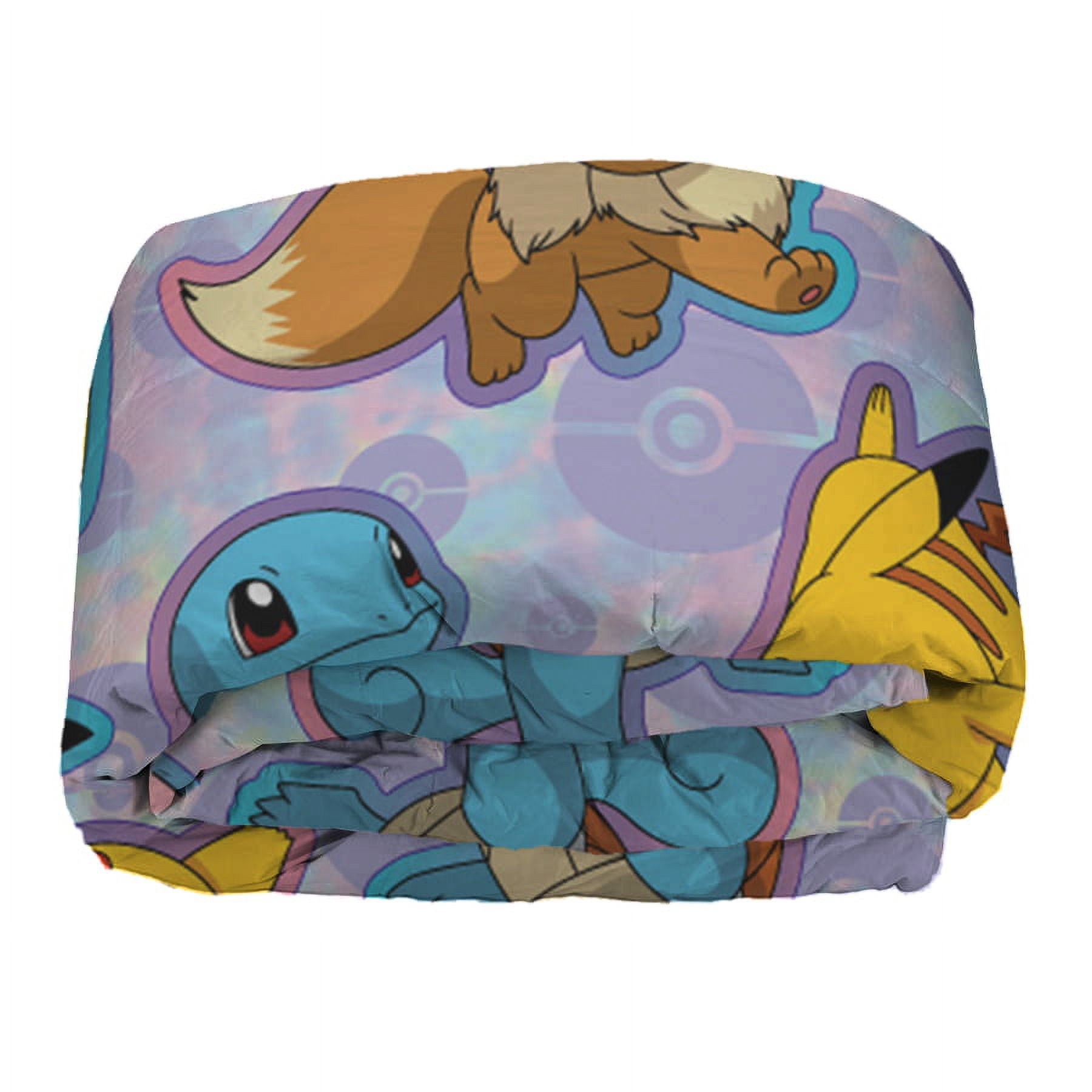 Pokemon Friendly Battle Twin Bed In Bag Set