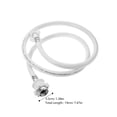 thumbnail image 2 of OUNONA Water Inlet Pipe PVC Stable Water Drainage Extension for Home Use 1Pcs, 2 of 8