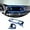 Blue + Black, variant on TINKI Car ABS Inner Look Central Console Dashboard Panel Cover Trim Stickers Fit For TOYOTA Tacoma 2016 2017 2018 2019 2020 2021 2022