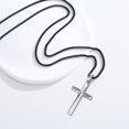thumbnail image 7 of Coachuhhar Cross Necklace 925 Sterling Silver Religious Protection Pendant Necklace Cross Jewelry Catholic Gifts for Men Women, 7 of 7