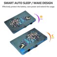 thumbnail image 4 of New Apple iPad Pro 11 Case 2020, Allytech PU Leather Slim Shell Multi Angle Viewing Stand Smart Cover Auto Sleep Wake Shockproof Protection Case for Apple iPad Pro 11 2nd Gen,Mr. Owl, 4 of 5
