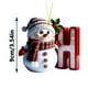 thumbnail image 1 of Adornos navideños personalizados con letras 2025 | Colgante acrílico para decorar el árbol | Adornos navideños personalizables para la decoración del hogar, 1 of 6