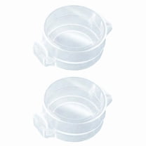 2 Pack Deadbolt Child Safety Lock Cover, Child Proof Door Knob Cover, Door Safety Deadbolt Lock Transparent