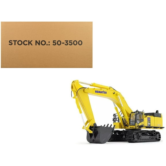 Komatsu PC900LC-11 Excavator Yellow 1/50 Diecast Model by First Gear
