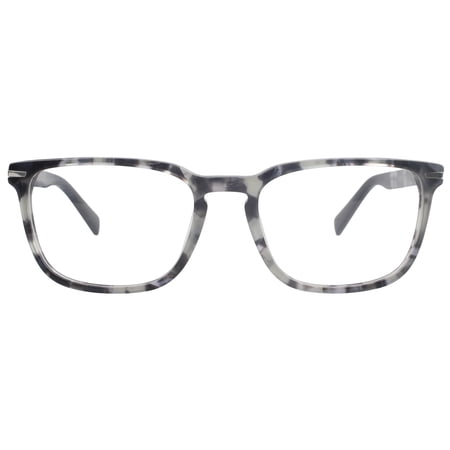 Mens M America Glenwood Rx'able Square Eyeglasses, Plastic, Black Tortoise, 55-19-150