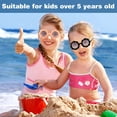 thumbnail image 4 of 3 Pcs Lunettes de Soleil Rondes à Fleurs Mignonnes pour l'Extérieur et la Plage Lunettes de Soleil Lunettes pour Enfants, 4 of 7