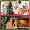 thumbnail image 4 of 1PC Christmas White Floral Cuttings - Artificial Snowy Branch Stems, Festive Winter Greenery for Tree Decor, Wreaths & Holiday Arrangements, 4 of 6