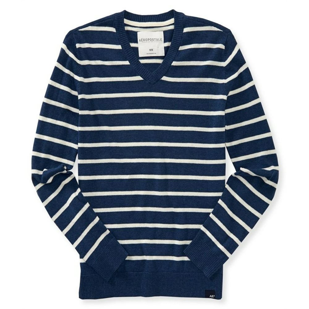 Aeropostale - Aeropostale Mens Stripe Pullover Sweater - Walmart.com ...