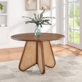 thumbnail image 7 of Meridian Furniture Butterfly Brown Dining Table, 7 of 7
