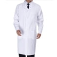 thumbnail image 4 of 2 Unidades De Manga Larga De De Manga Larga Blanco s De Laboratorio Escudo Uniformes L Sunnimix Batas de laboratorio largas, 4 of 8
