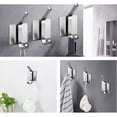 thumbnail image 4 of Ganchos adhesivos de acero inoxidable para decoración del hogar, ganchos autoadhesivos resistentes, fáciles de instalar, resistentes al agua, extraíbles sin dañarlos, diseño moderno para cocina,, 4 of 7
