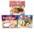 thumbnail image 2 of Popin’ Cookin Diy Candy Kit (8 Pack Varieties) - Tanoshii Bento, Ramen and Waffle, Cakes, Sushi and Donuts, Hamburger, and Kawaii Gummy Land in Gift Box, 2 of 5