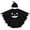 Glowing pumpkin face, variant on GYRATEDREAM Toddler Boys Girls Halloween Ghost Cape Kids Halloween Cloak Hats Outfits Sets 1-6T
