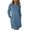 Blue, variant on ClodeEU Women's Long Sleeve Round Neck Dress With Pockets,Fall Chunky Slouchy Winter Pullover Sweaters Mint Green,Womens Plus XL