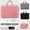 Pink, variant on DEBGFS 14 inch Laptop Case Laptop Bag, Multi-functional Notebook Sleeve Carrying Case Computer Bag for Samsung Acer Asus Lenovo Yoga Macbook Ultrabook Chromebook(Black),Black