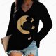 thumbnail image 1 of Woman Tshirts Women's Long-Sleeved Disney Mickey Mouse Print T-shirt Spring and Autumn Top Loose V Neck Ropa Mujer CamisetasS Gao Jinjia LED, 1 of 2