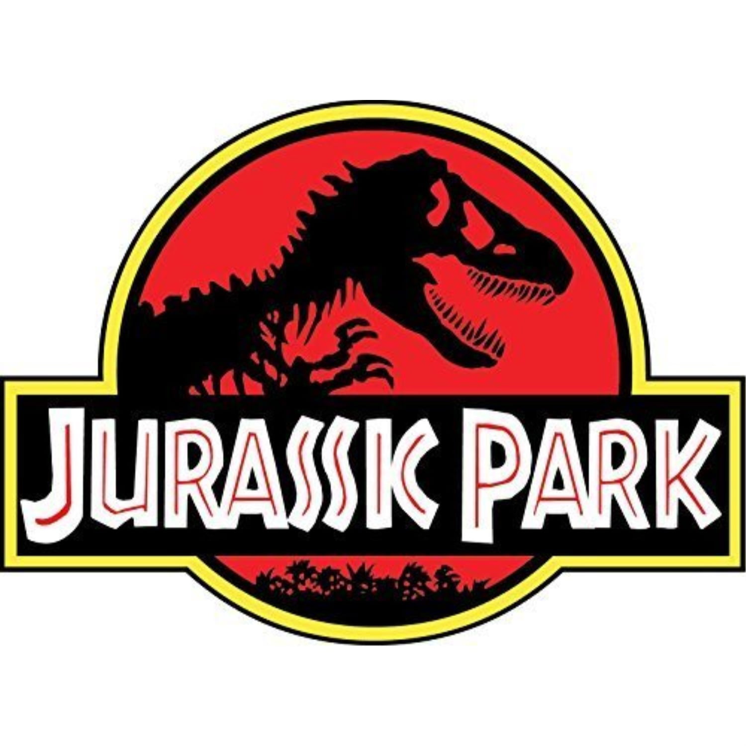 jurassic park 4"x5" sticker decal vinyl jeep safari dinosaur - Walmart