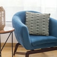 thumbnail image 6 of Plutus Brands Plutus Blue Needles Stripe Luxury Throw Pillow, 24L x 24W, 6 of 9