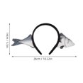 thumbnail image 2 of BESTYASH 3Ud Animal Marina Gris Accesorio Ideal Para Cosplay Fiestas Y Transmisiones, 2 of 8