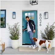 Yale Assure Lock 2, Key-Free Pushbutton Lock with Bluetooth, Black Suede, Black Suede