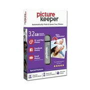 Picture Keeper Portable Flash USB Photo Backup and Storage Device for PC and MAC Computers 32GB