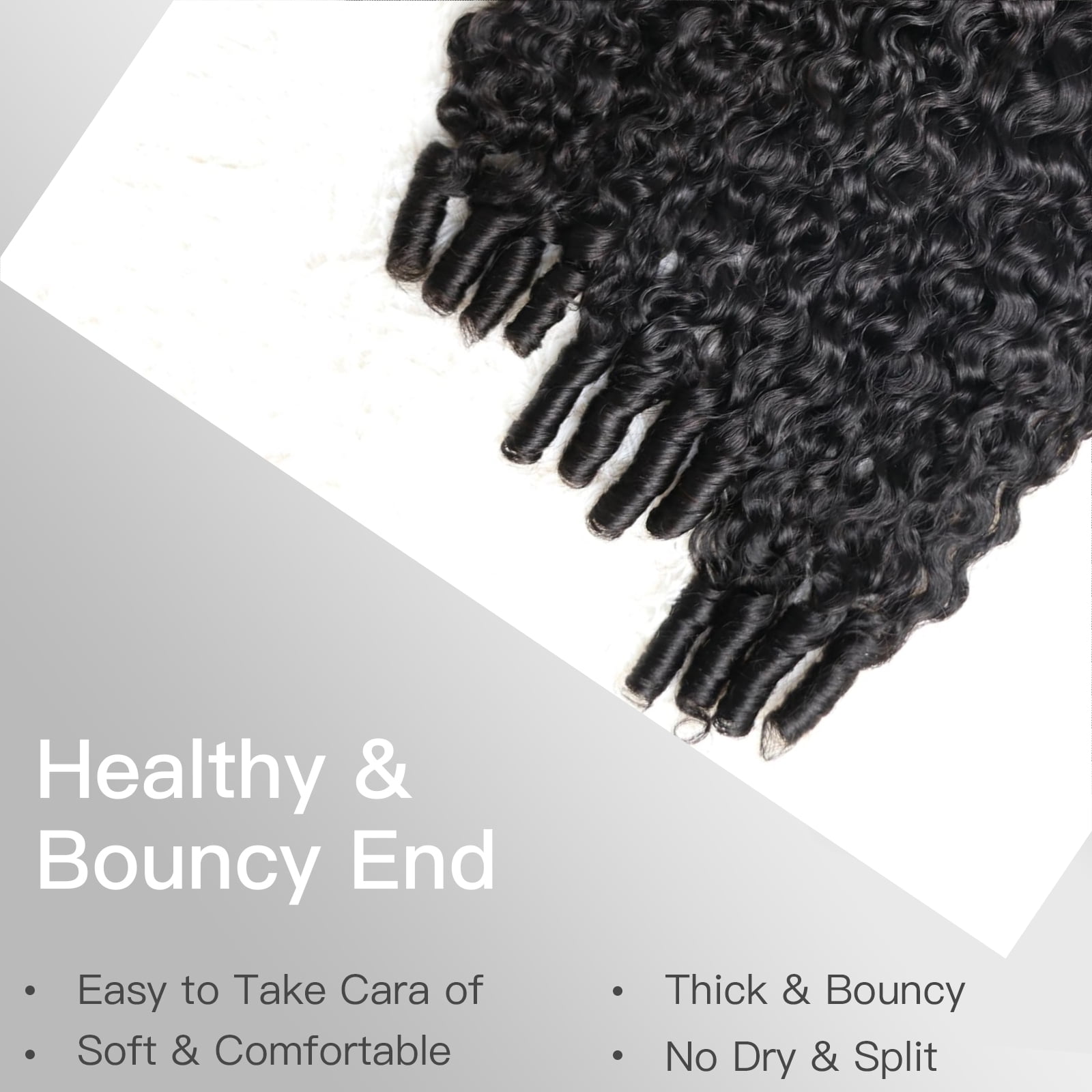 ASHINE Burmese Curly Bundles Human Hair 10A Brazilian Virgin 28 inches Double Weft Natural Black Color Glueless for Women