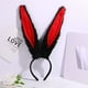 thumbnail image 3 of Diadema Flexible con Orejas de Conejo para Niños y Adultos | Tela Blanca Suave Moldeable | Accesorio Ligero y Cómodo para Disfraces de Pascua | Ideal para Fiestas de Halloween y Festivales de Primave, 3 of 6