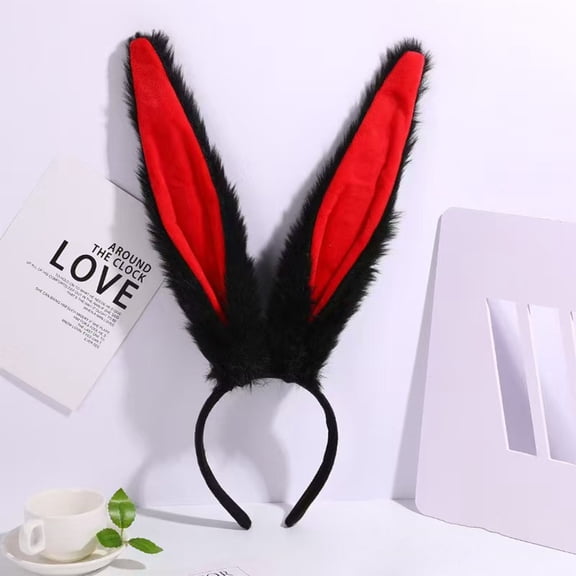 Toycle Headband Flexible Ears With For Dress Up Easter Parties Kids Adults(H,Plastic)
