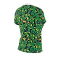 thumbnail image 4 of Mardi Gras Camo T-shirt for Women - Camo Color Code 0108, 4 of 6