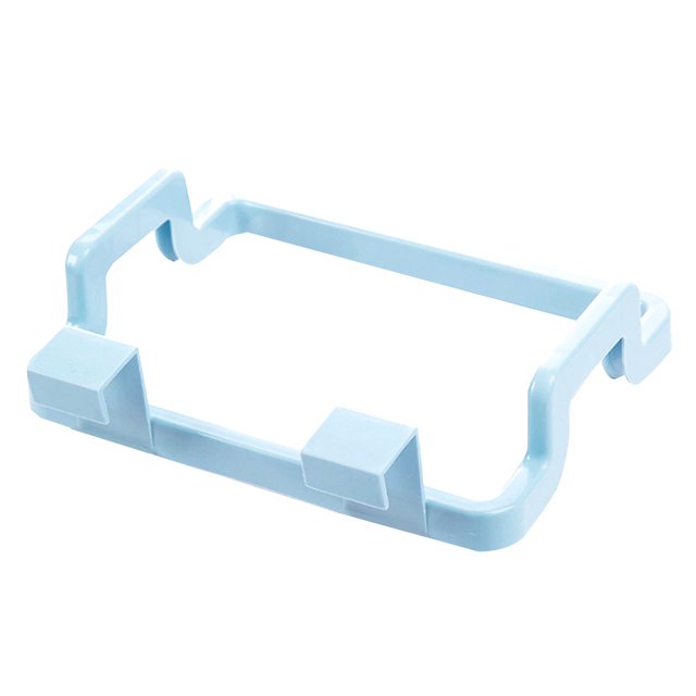 Colgador de bolsa de basura de plástico, estante colgante para armario doméstico, soporte para toallita, 13 Uds.
