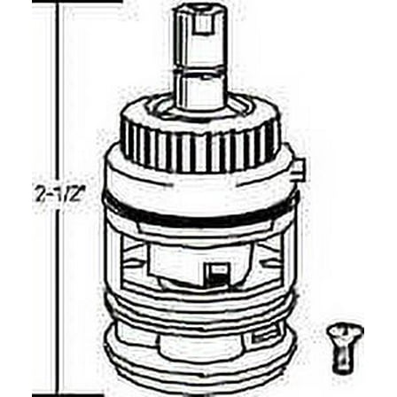 Proplus 163485 Proplus Faucet Cartridge with Spray for Valley - 163485
