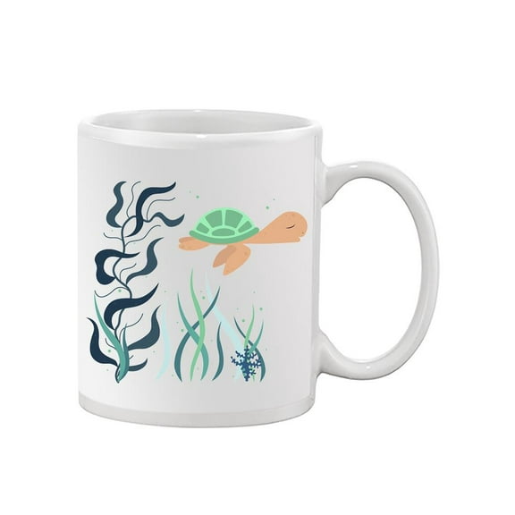 Fairytale Sea Turtle Kiddie Art Mug - Image by Shutterstock,