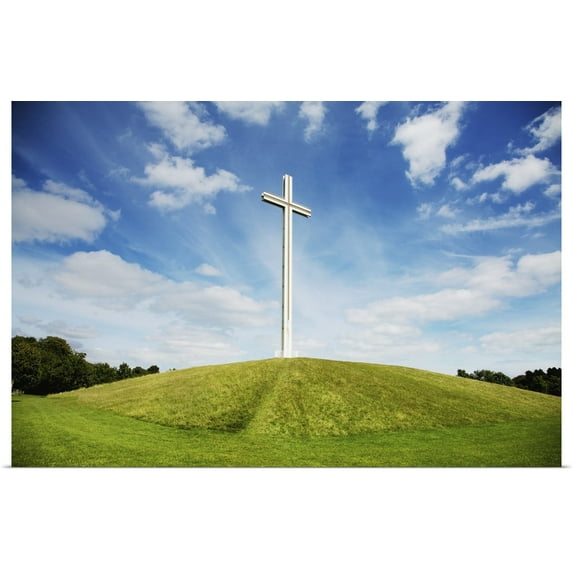 Great BIG Canvas | "Papal Cross In Phoenix Park; Dublin, Ireland" Art Print - 30x20
