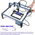 thumbnail image 3 of Grabador láser S9 con rodillo giratorio láser, máquina de grabado láser CNC de alta precisión de 90 W, accesorio giratorio láser de 360° para grabar latas de objetos cilíndricos SCULPFUN  S9, 3 of 13
