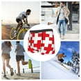 thumbnail image 4 of Sikiie Red Cross 1 Print Men's Boxer Briefs, Elastic Waistband Boxer Briefs Leggings-Small, 4 of 5